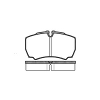 REMSA BRAKE PADS 0849.00