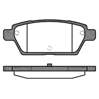 Remsa Brake Pads Rear Mazda MPS 1195.10