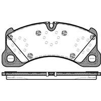 REMSA BRAKE PADS 1345.00