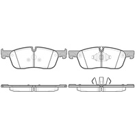 Remsa Brake Pads 1633.10