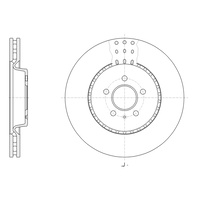 REMSA  DISC ROTORS FRONT AUDI 61493.10