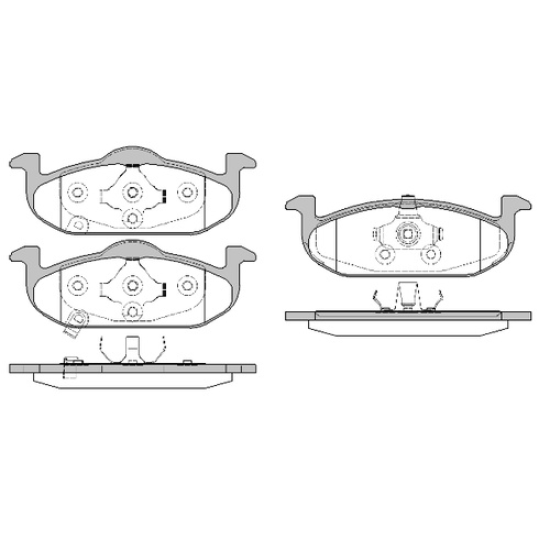 Remsa Brake Pads 1490.01