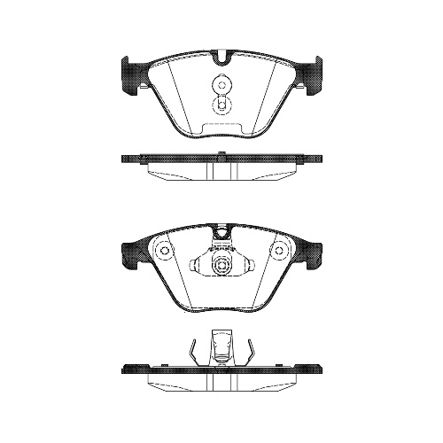 REMSA BRAKE PADS FRONT 1496.00