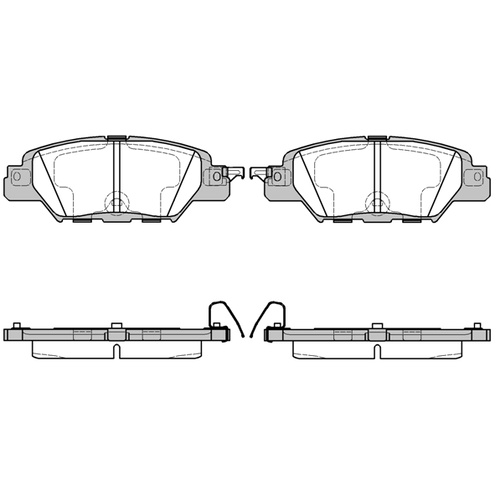 Remsa  Brake Pads 1677.00