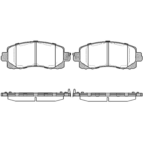 Remsa Brake Pads 1741.04